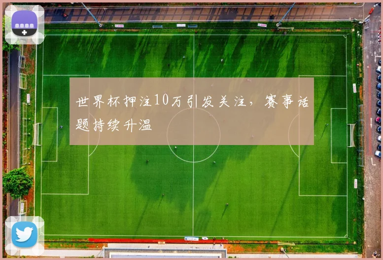世界杯押注10万引发关注，赛事话题持续升温